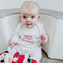 Load image into Gallery viewer, First Christmas Babygrow