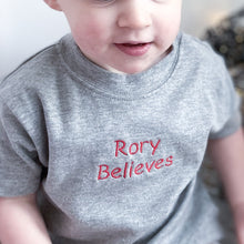 Load image into Gallery viewer, Believe Christmas t-shirt