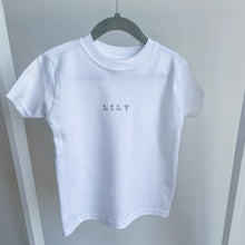 Load image into Gallery viewer, Personalised name T-shirts