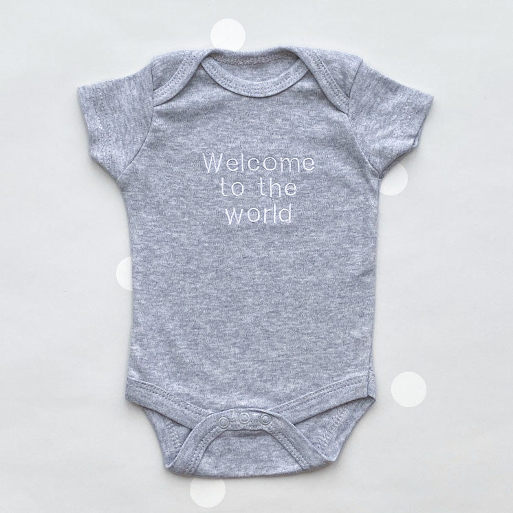 Welcome to the world