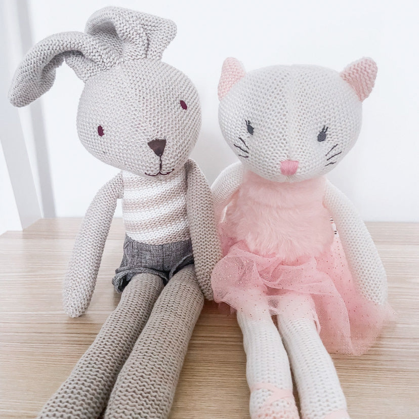 Rory Rabbit and Kitty Cat Soft toys