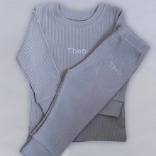 Load image into Gallery viewer, Personalised Ribbed Loungewear
