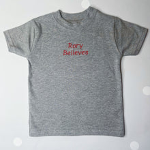 Load image into Gallery viewer, Believe Christmas t-shirt
