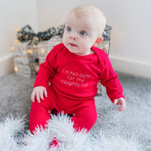 Load image into Gallery viewer, Too Cute Babygrow
